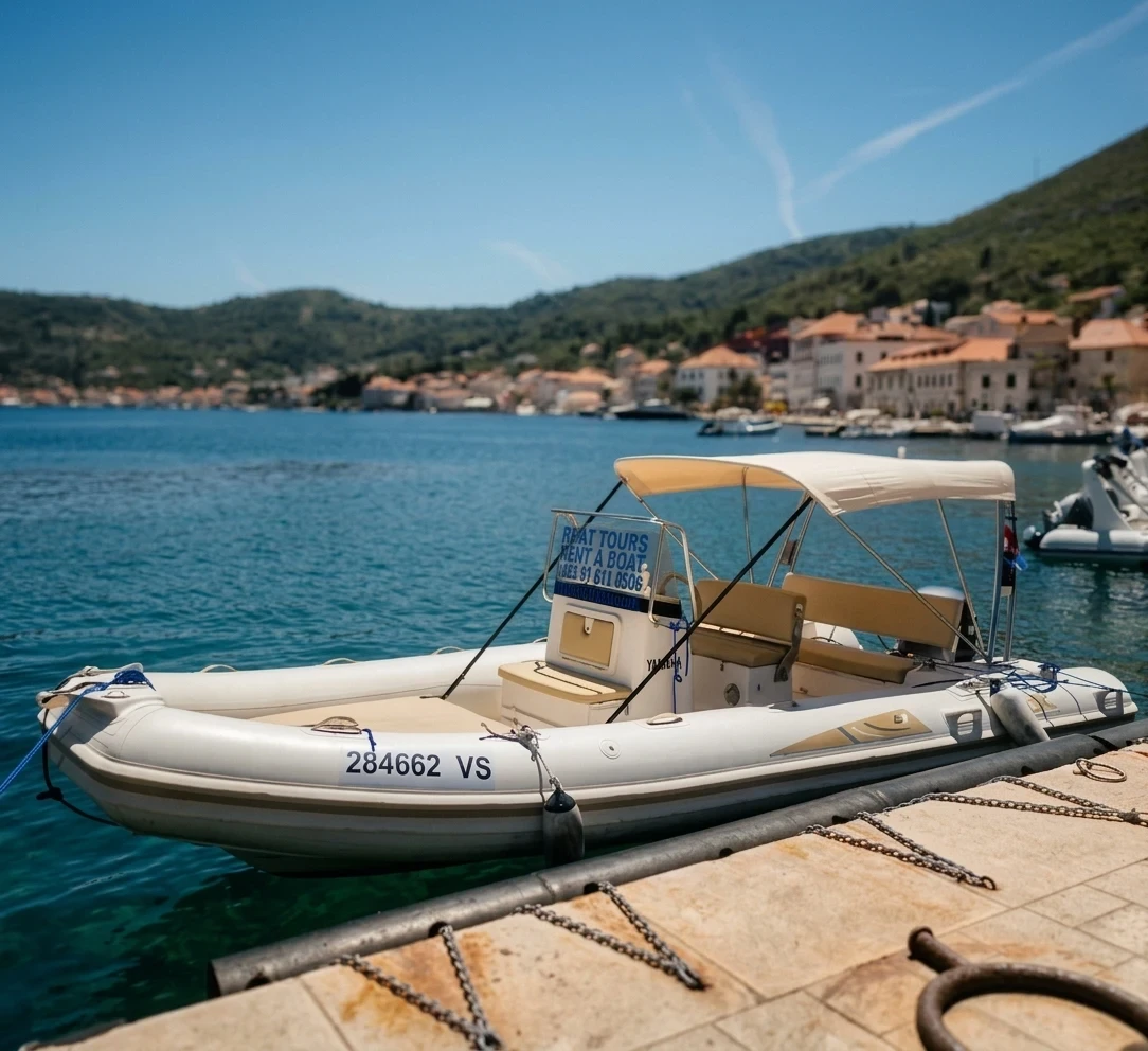 Rent a Boat Vis Island
